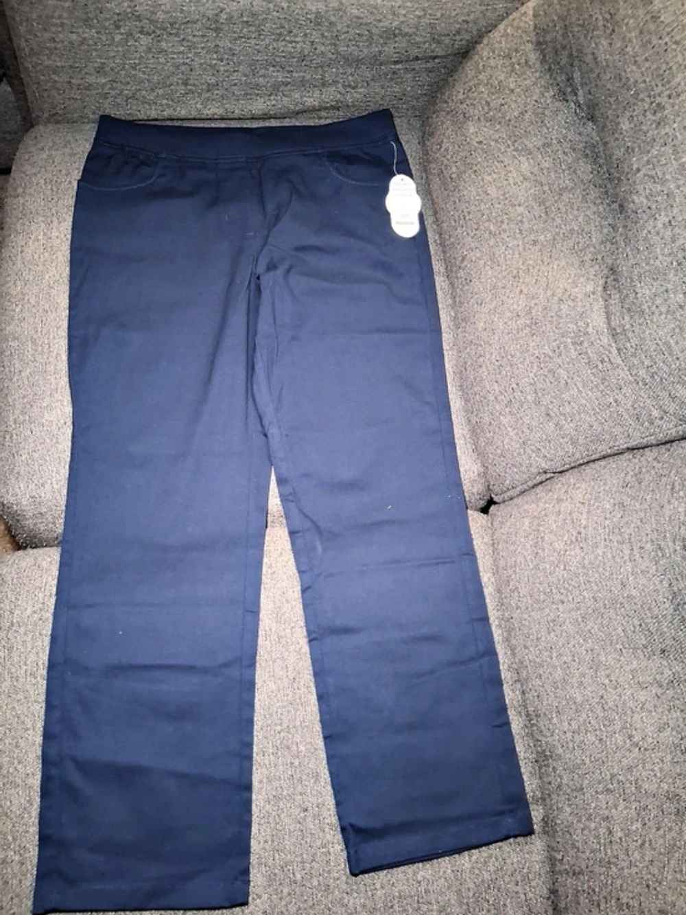 Wonder Nation Straight Leg Pants Blue Size 16 Plus NWT